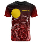 kids-custom-text-aboriginal-t-shirt-red-landscape