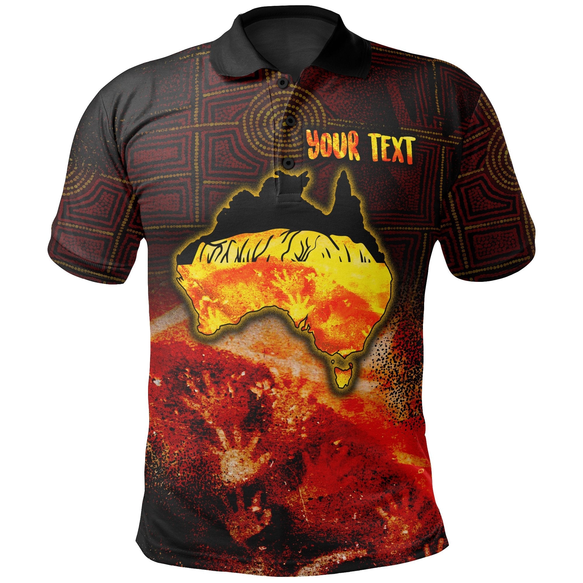 aboriginal-personalised-polo-shirt-anangu-custodians