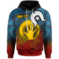 [Custom] Aboriginal Hoodie - Aboriginal and Torres Strait Islanders Flag
