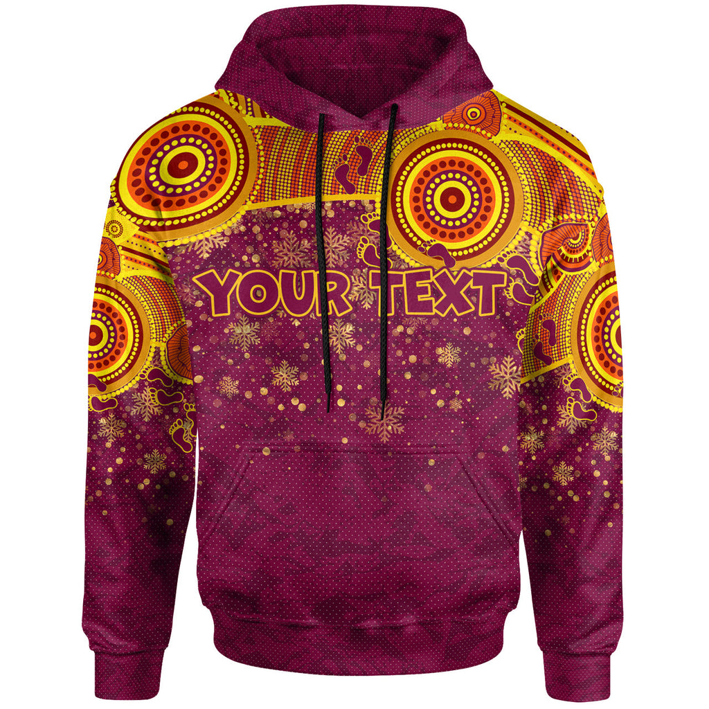 broncos-christmas-rugby-hoodie-custom-indigenous-broncos-footprints-hoodie