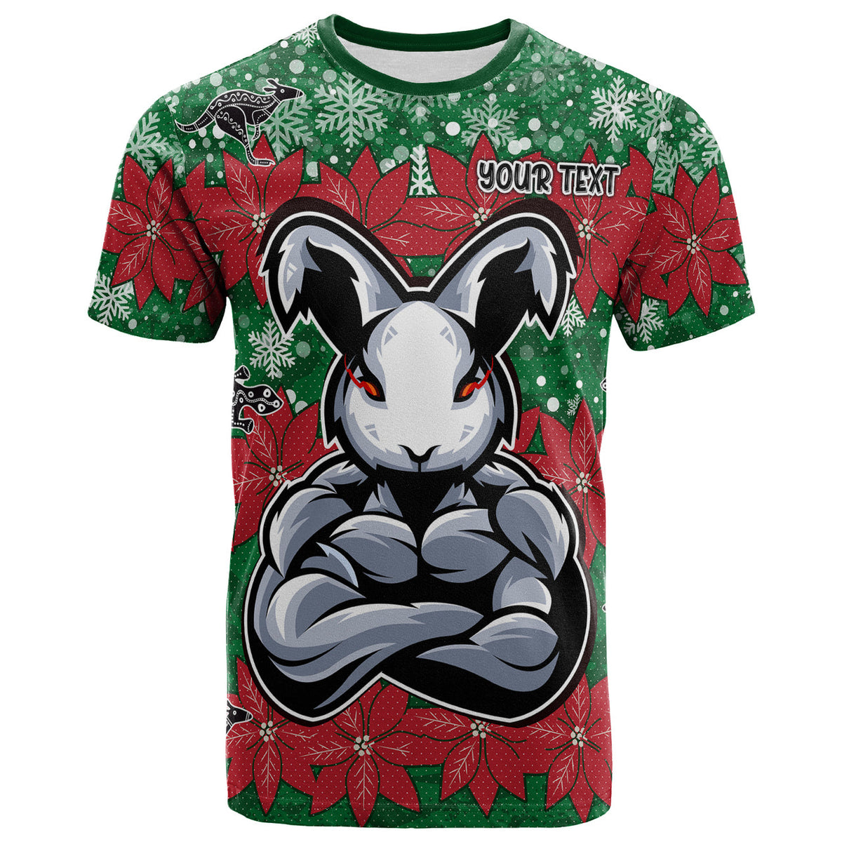 rabbitohs-christmas-rugby-t-shirt-custom-indigenous-super-rabbitohs-t-shirt