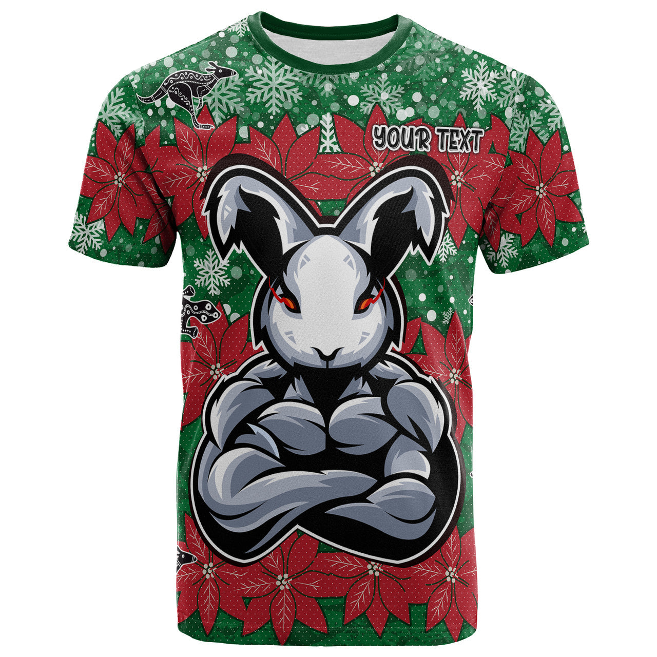 rabbitohs-christmas-rugby-t-shirt-custom-indigenous-super-rabbitohs-t-shirt