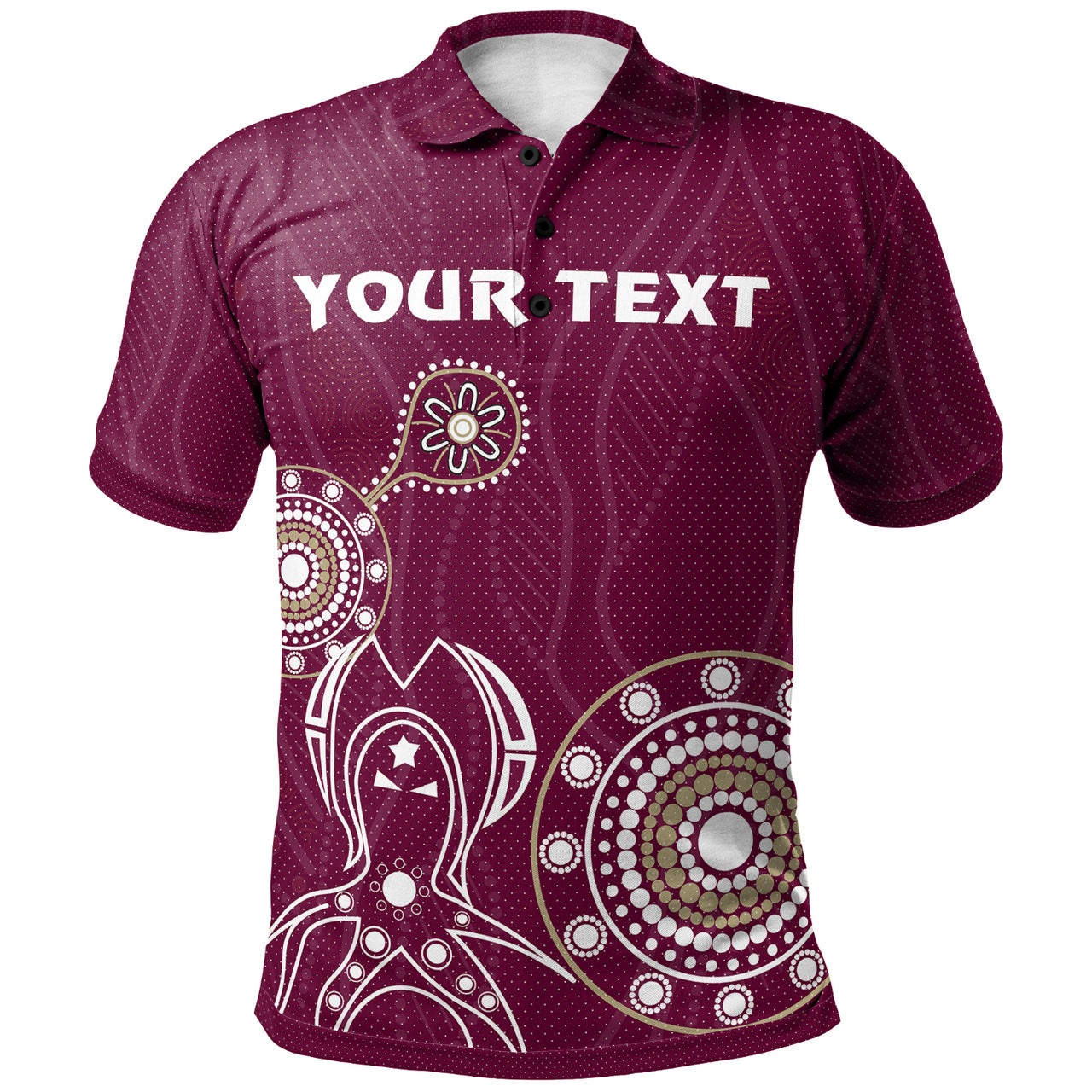 maroons-rugby-polo-shirt-custom-indigenous-maroons-polo-shirt
