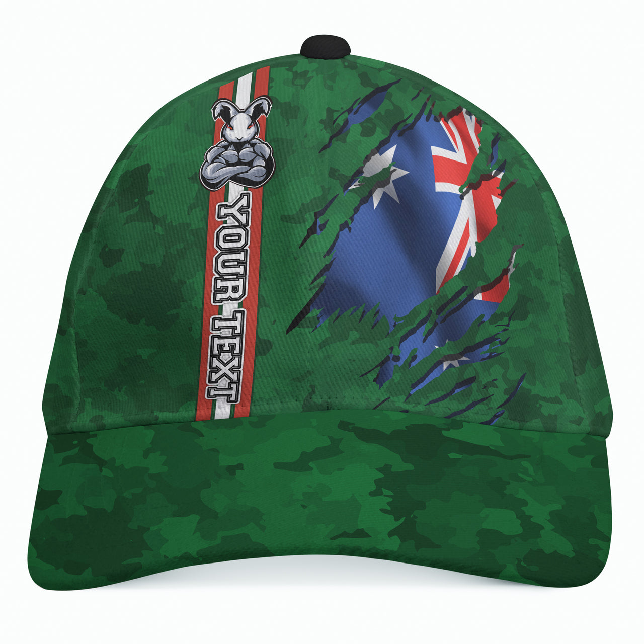 rabbitohs-rugby-cap-custom-rabbitohs-with-camouflage-and-australia-flag-cap