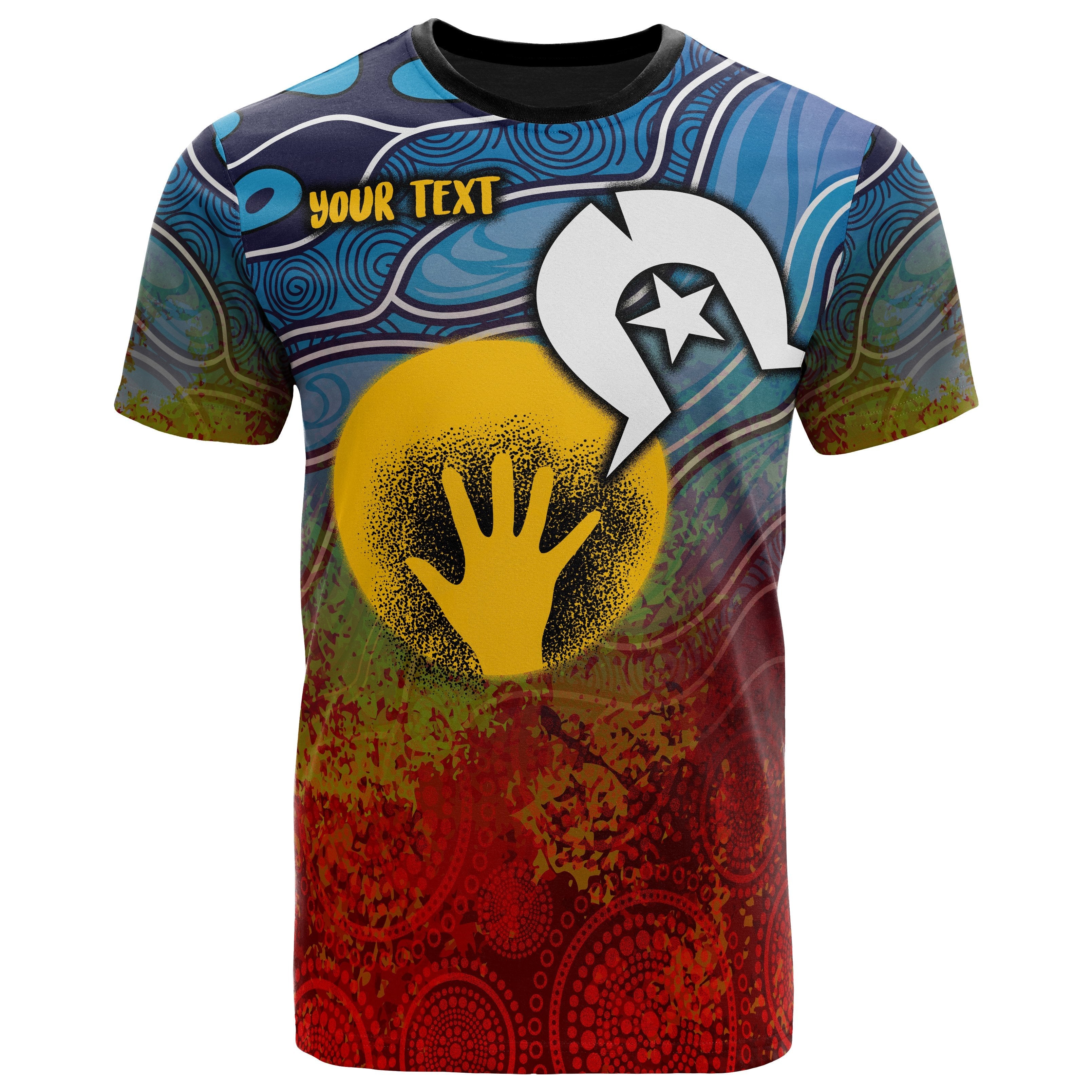 custom-kids-aboriginal-kid-t-shirt-aboriginal-and-torres-strait-islanders-flag