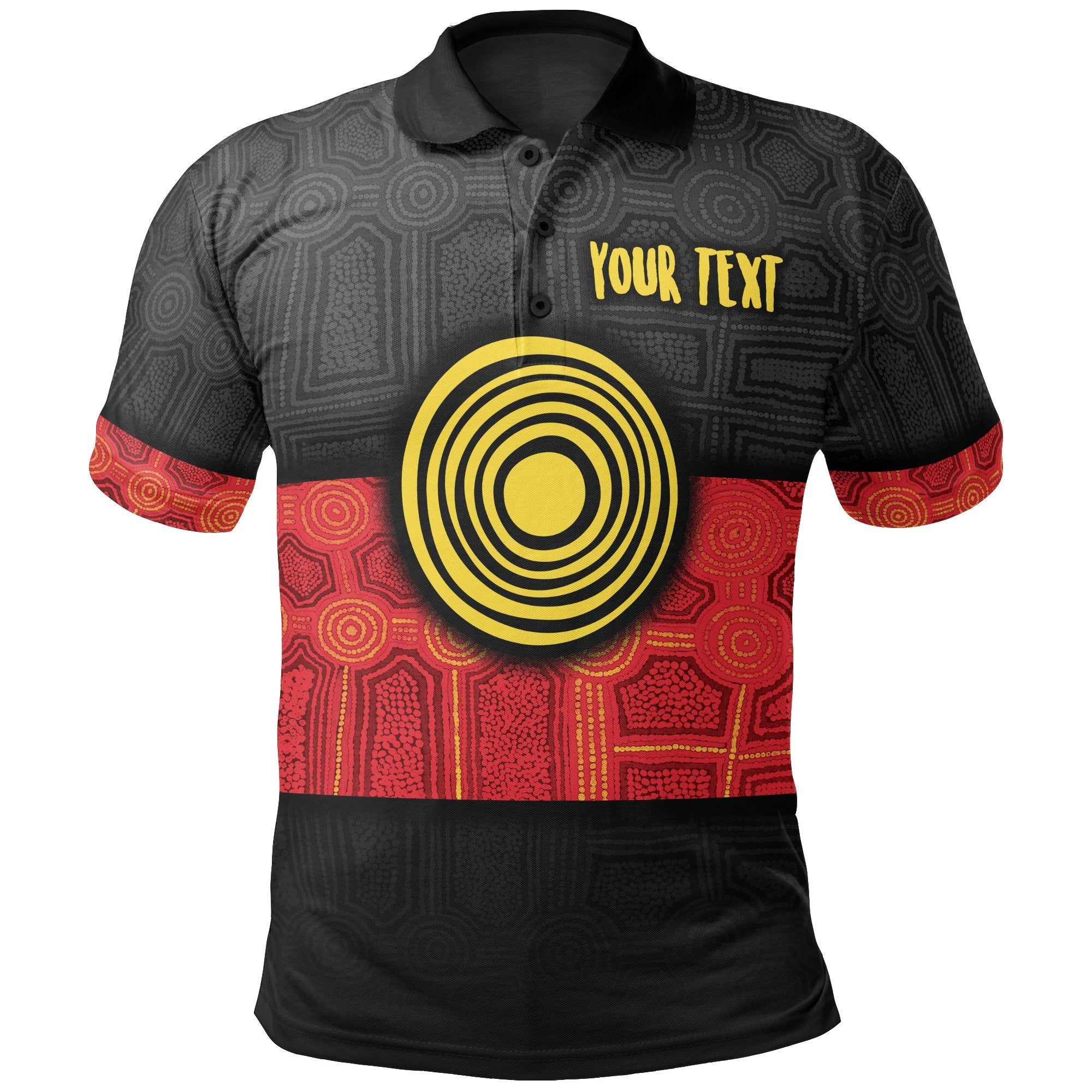personalised-aboriginal-polo-shirt-aussie-indigenous-flag