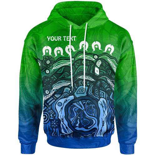 [Custom] Torres Strait Islands Hoodie - Blue