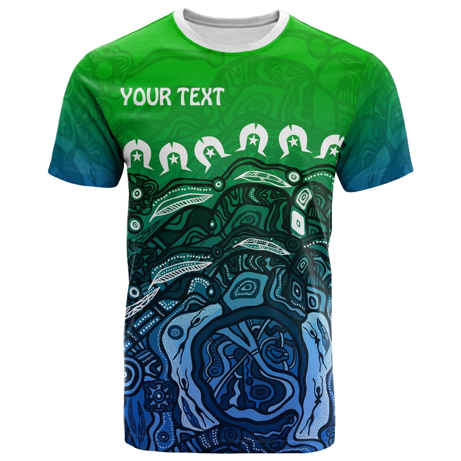 custom-torres-strait-islands-t-shirt-blue
