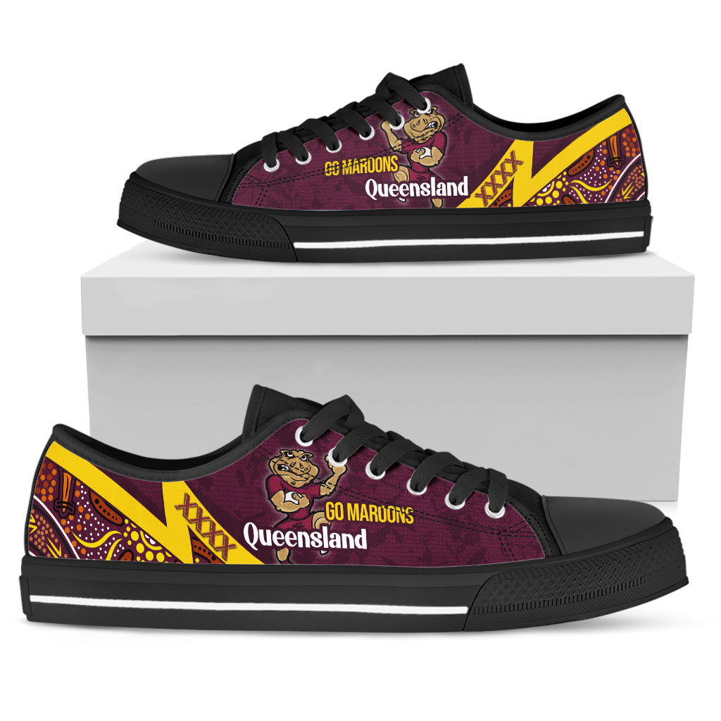 queensland-rugby-league-team-low-top-canvas-shoes-queensland-maroons-sport-state-of-origin-low-top-canvas-shoes