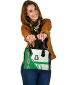 Italy Rugby Shoulder Handbag Gli Azzurri Vibes - Green - Vibe Hoodie