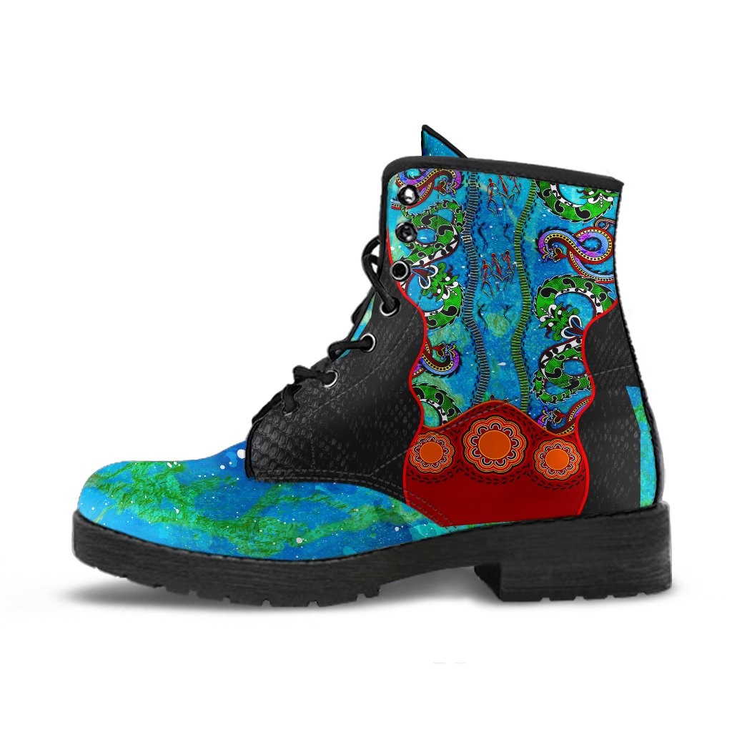 aboriginal-leather-boots-aussie-indigenous-patterns-blue