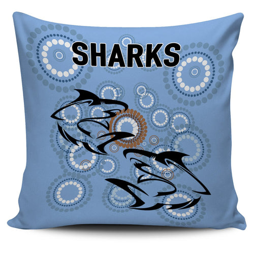 cronulla-pillow-covers-sharks-unique-indigenous