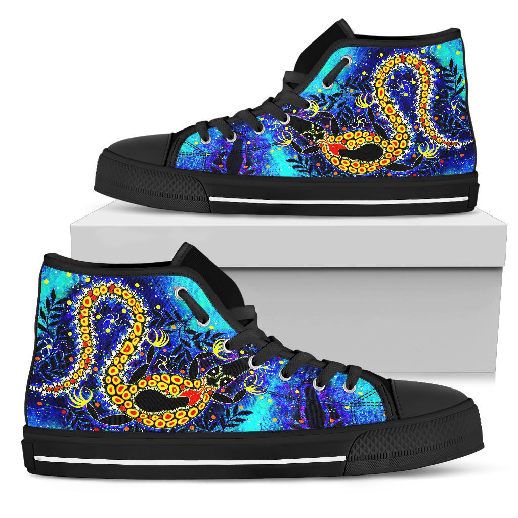 aboriginal-high-top-shoes-indigenous-crocodile