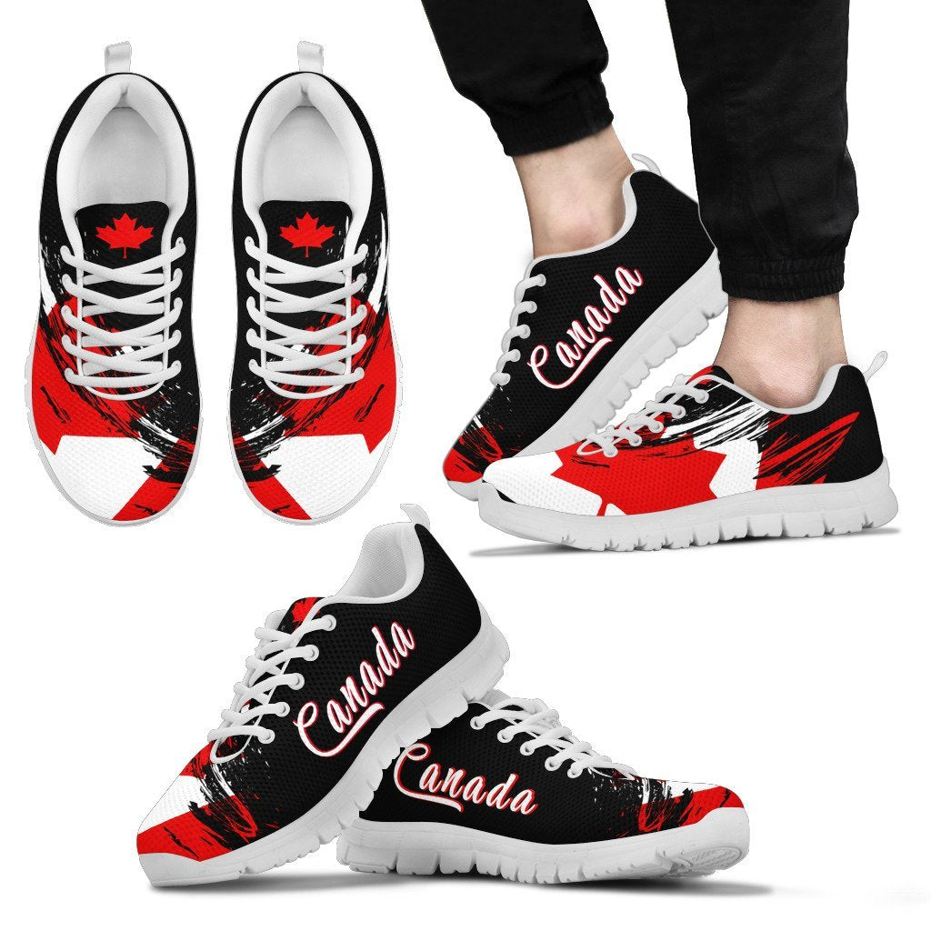 canada-flag-sneakers-art-style
