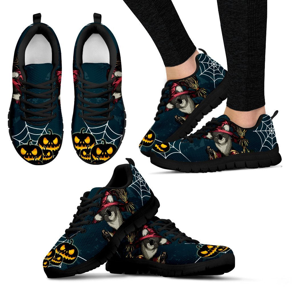halloween-sneakers-koala-shoes-spiderweb-unisex