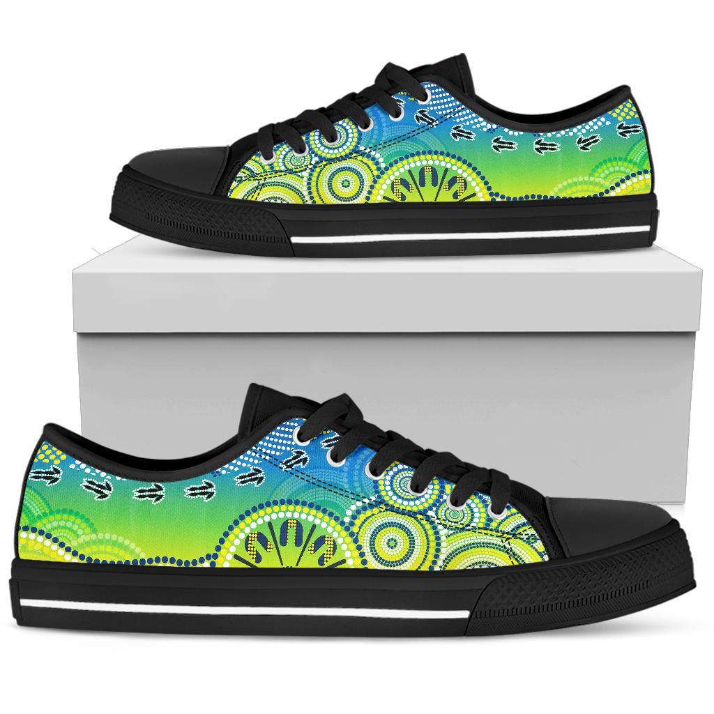 aboriginal-low-top-shoes-dot-painting-indigenous-circle-patterns