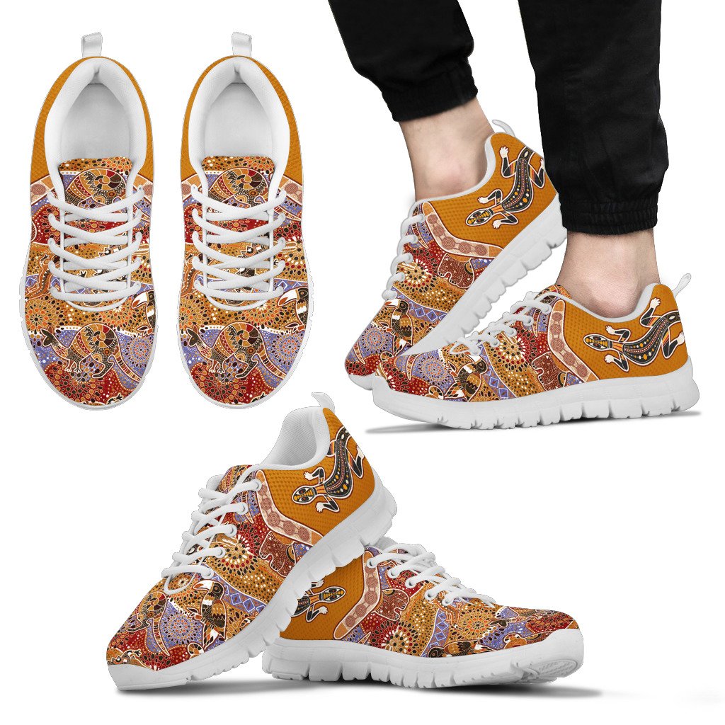 aboriginal-sneakers-lizard-shoes-boomerang-patterns-kangaroo-koala