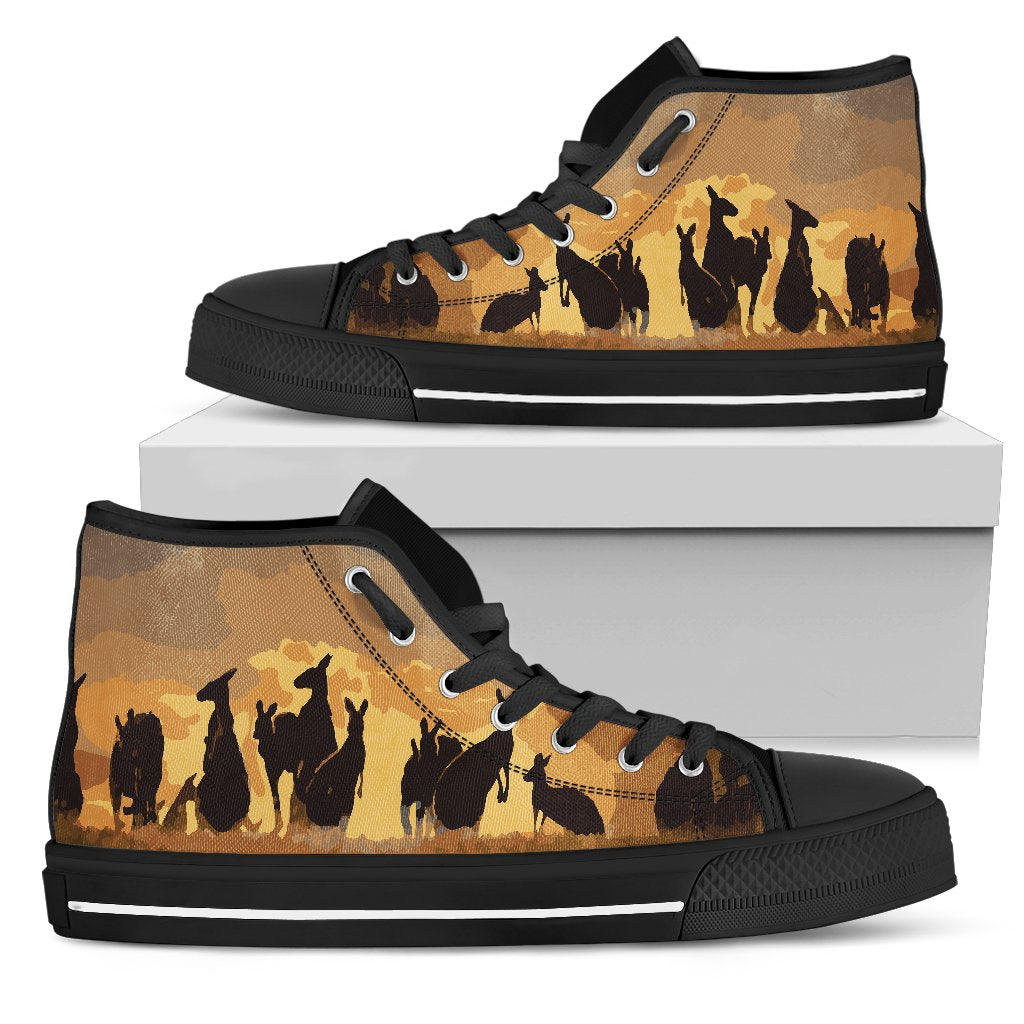 canvas-shoes-kangaroo-shoes-family-sunset-ver02-high-top