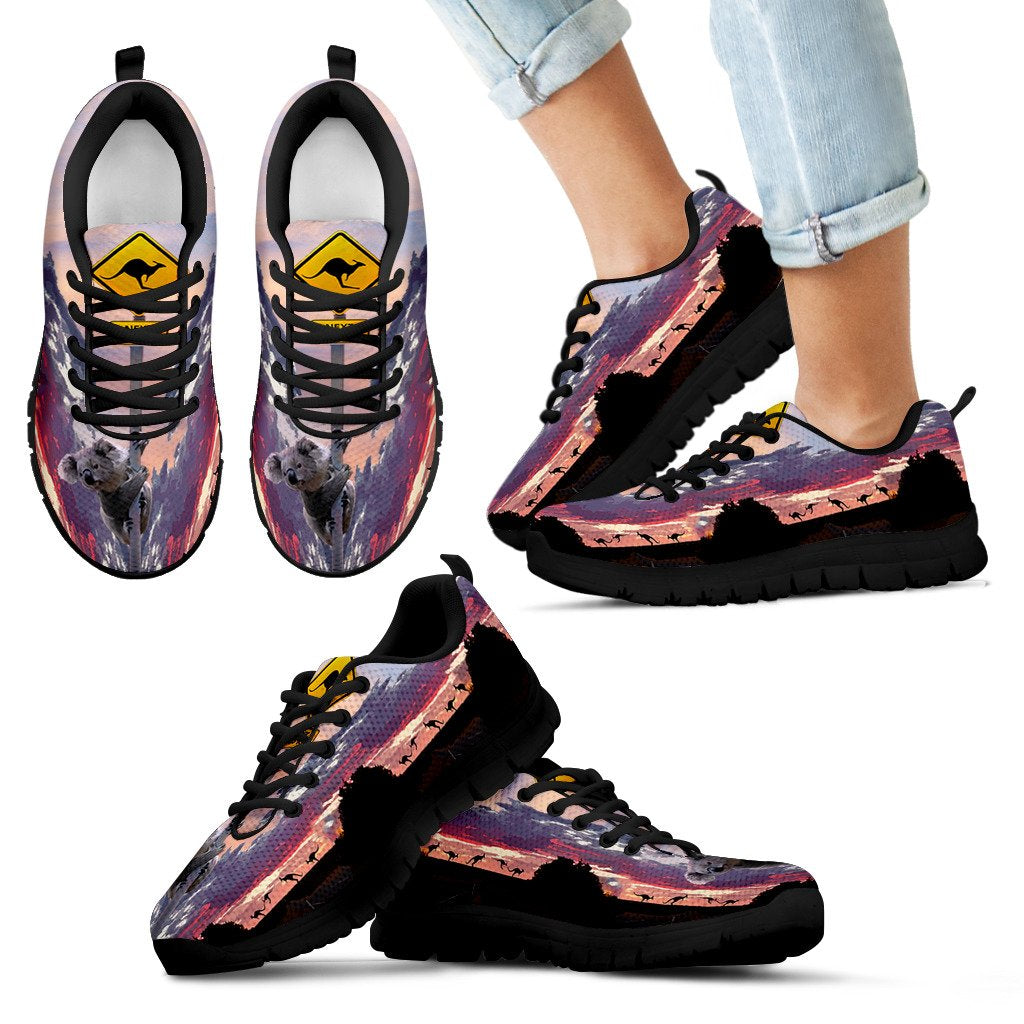 sneakers-koala-shoes-kangaroo-sign-landscape-art-ver02-unisex