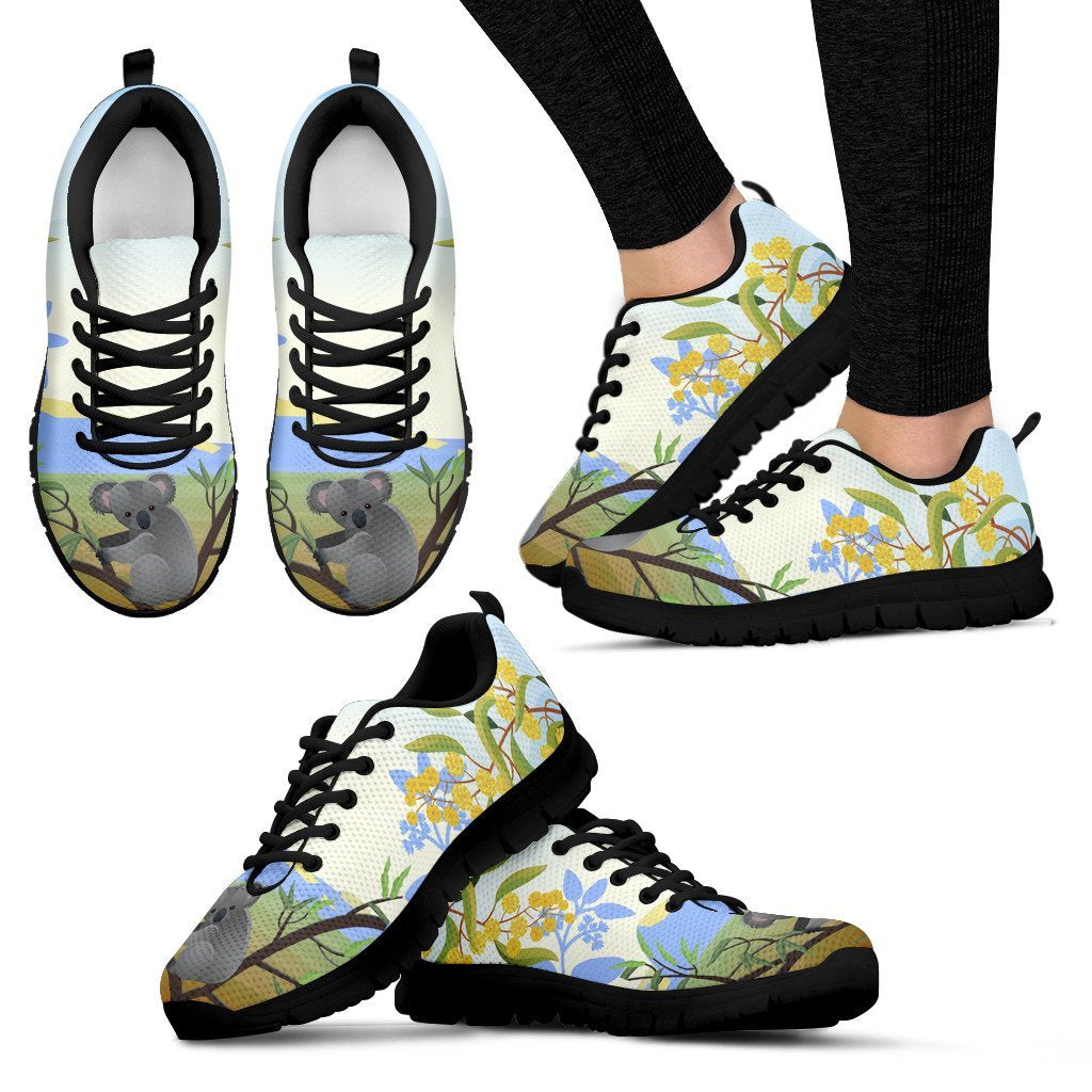 sneakers-koala-shoes-mimosa-flower-unisex