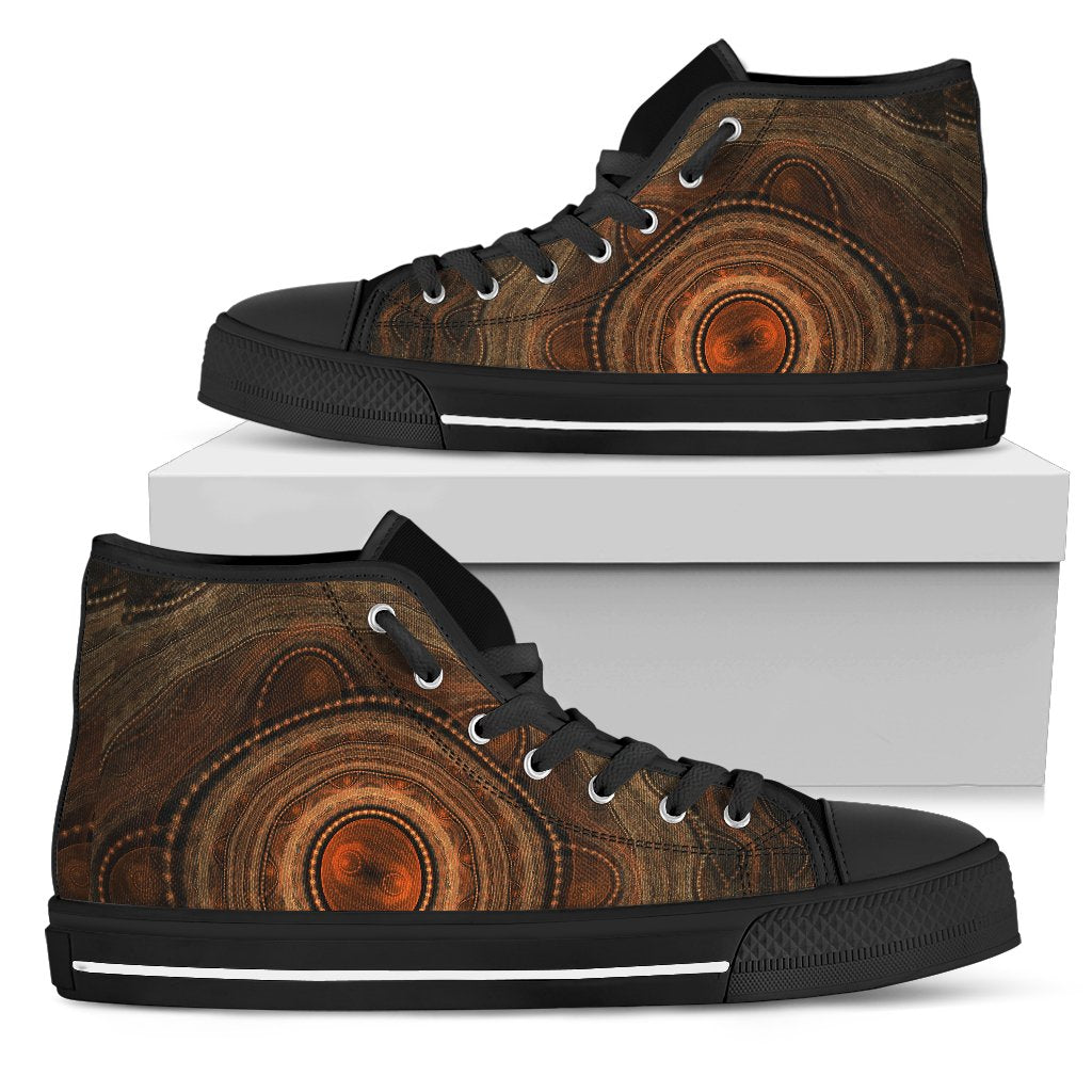 canvas-shoes-aboriginal-dot-painting-shoes-ver09-high-top