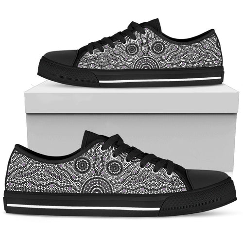 canvas-shoes-aboriginal-dot-painting-shoes-ver04-low-top