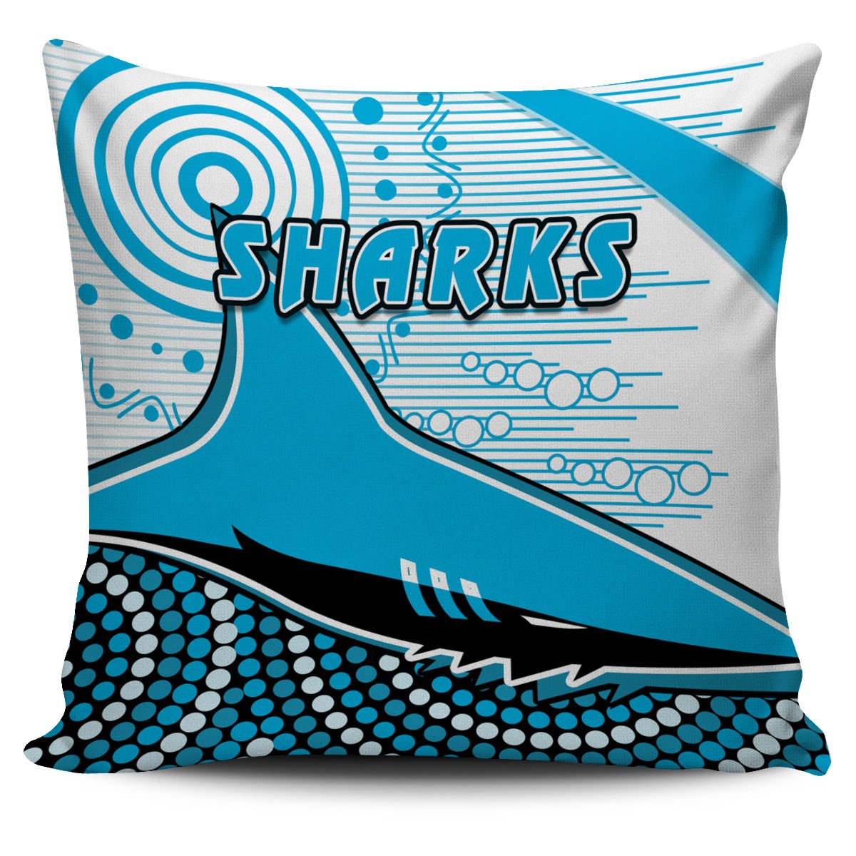 sharks-pillow-cover-cronulla-indigenous-unique