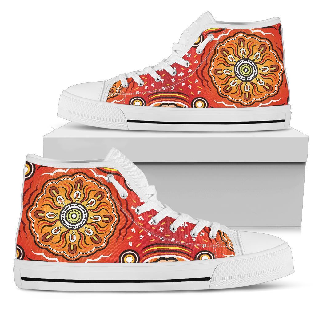 aboriginal-high-top-shoes-indigenous-art-patterns-ver01