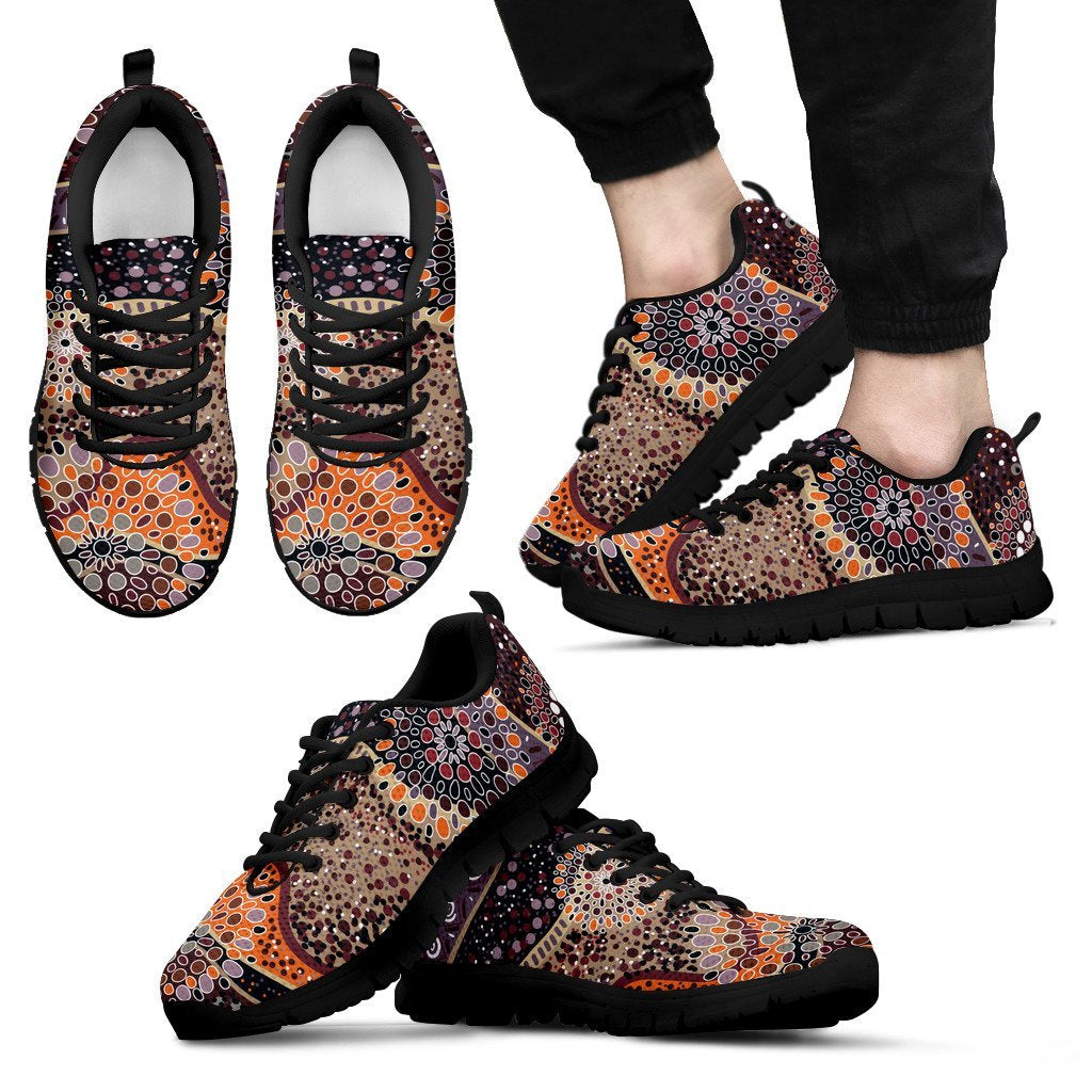 aboriginal-sneakers-indigenous-circle-dot-painting