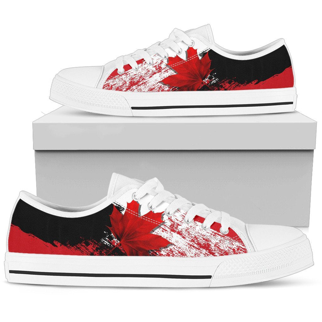 canada-maple-leaf-low-top-shoes