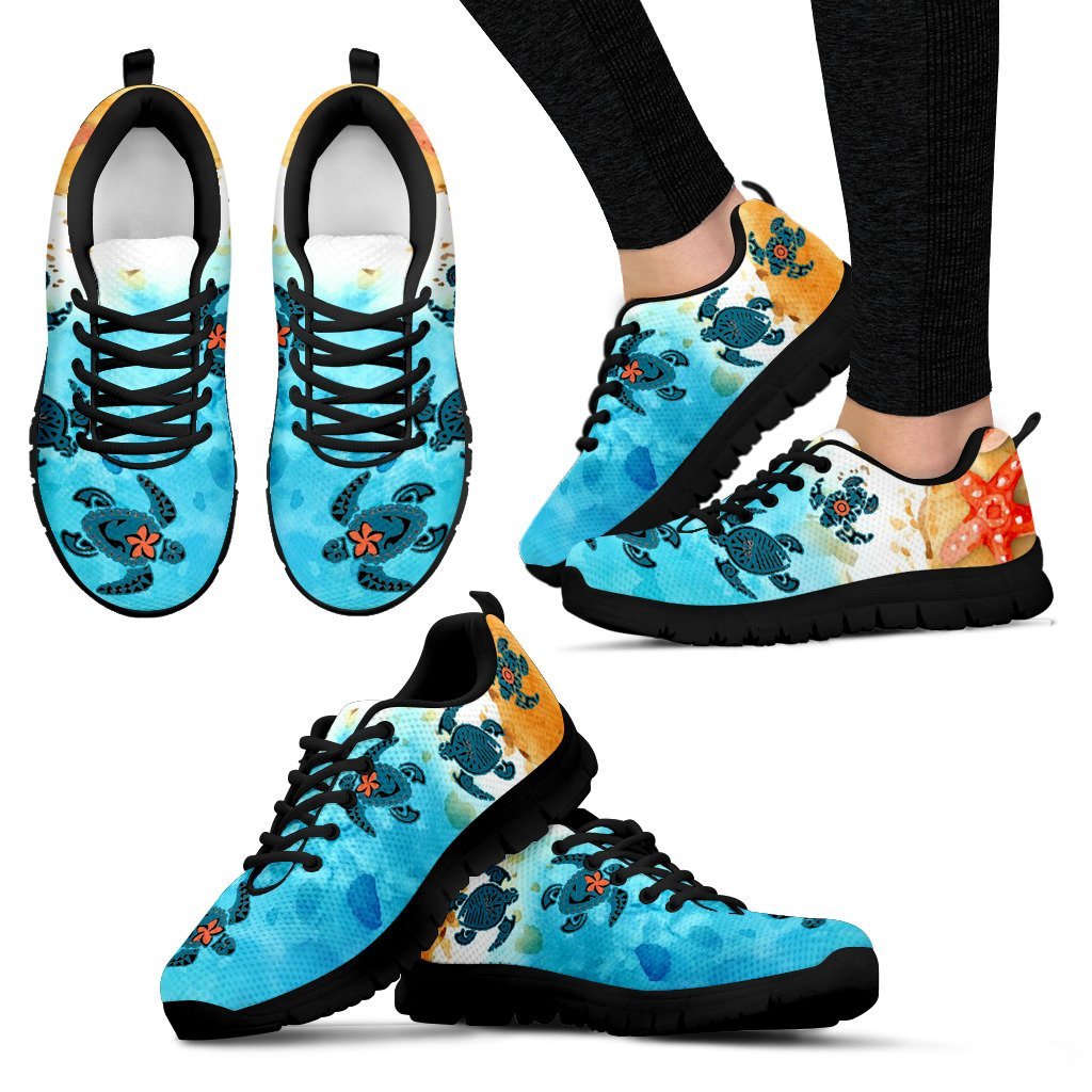 unique-turtles-swim-on-beach-mens-womens-sneakers-shoes