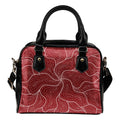 Aboriginal Shoulder Handbag, Australian Red Dot Painting Bag - Vibe Hoodie