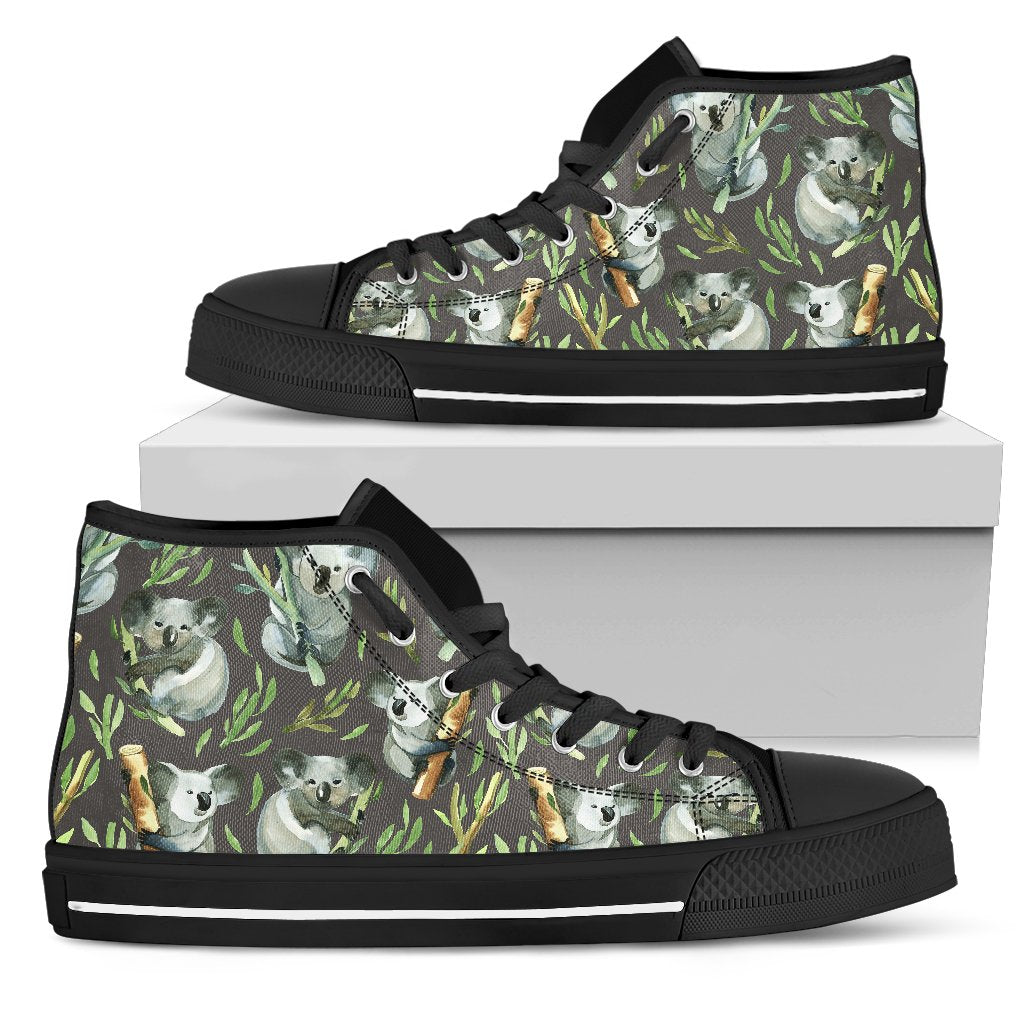 canvas-shoes-koala-shoes-babies-cute-high-top