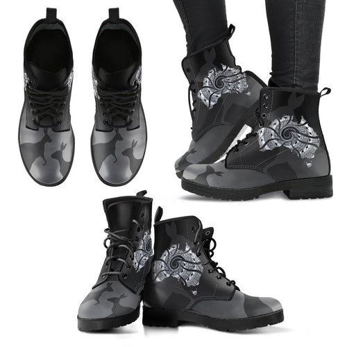 leather-boots-kangaroo-shoes-map-unisex