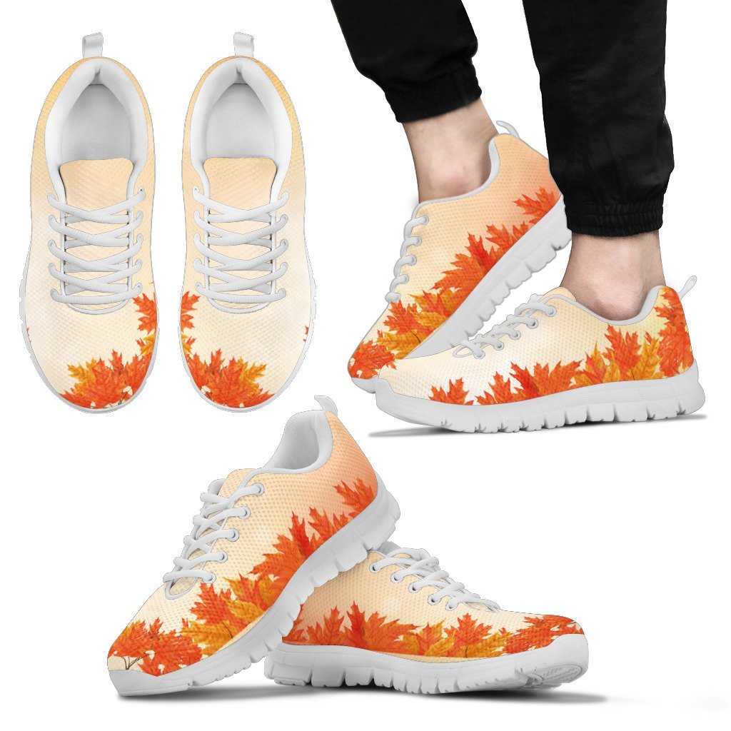 canada-maple-leaf-floral-mens-womens-sneakers-shoes