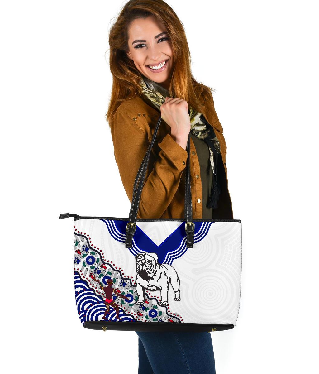 bulldogs-large-leather-tote-indigenous
