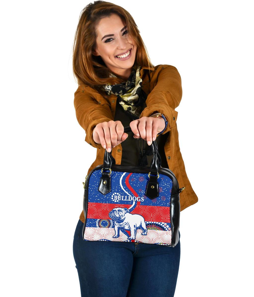 Western Shoulder Handbag Bulldogs Unique Indigenous - Vibe Hoodie