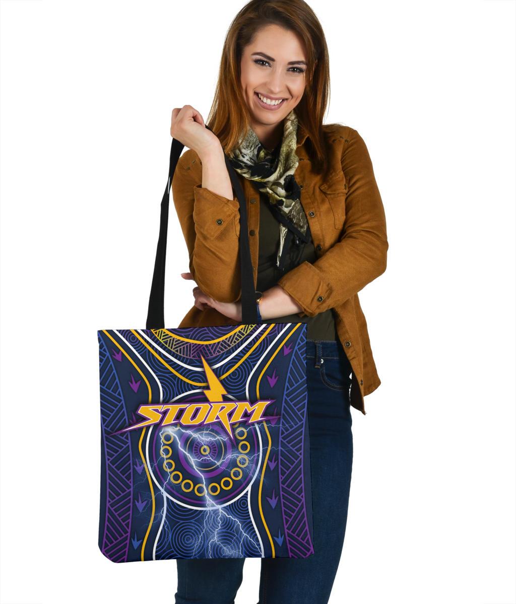 melbourne-tote-bag-lightning-storm-indigenous