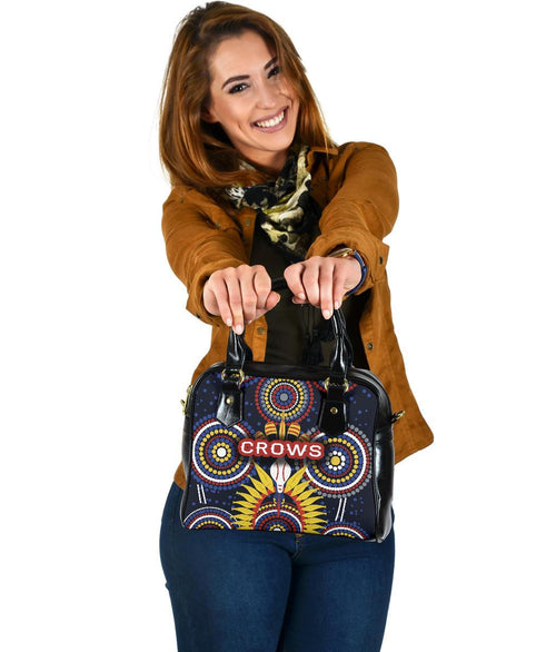 Adelaide Shoulder Handbag Original Indigenous Crows - Vibe Hoodie