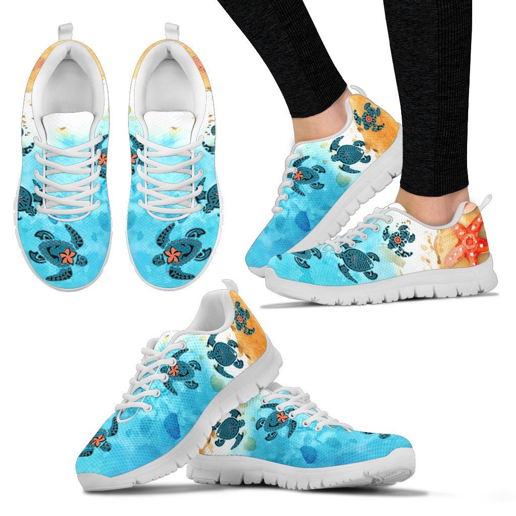 unique-turtles-swim-on-beach-mens-womens-sneakers-shoes