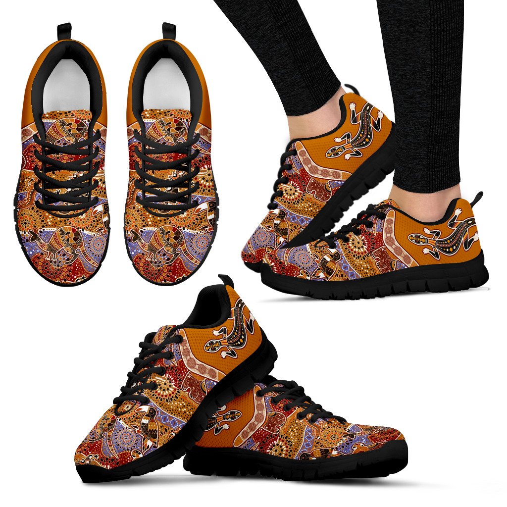 aboriginal-sneakers-lizard-shoes-boomerang-patterns-kangaroo-koala