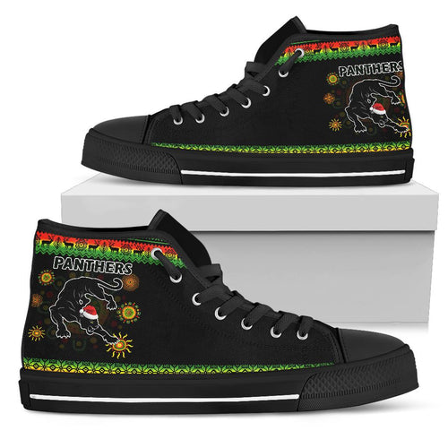 penrith-panthers-christmas-high-top-shoe-indigenous