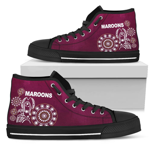 queensland-high-top-shoe-maroons-simple-indigenous