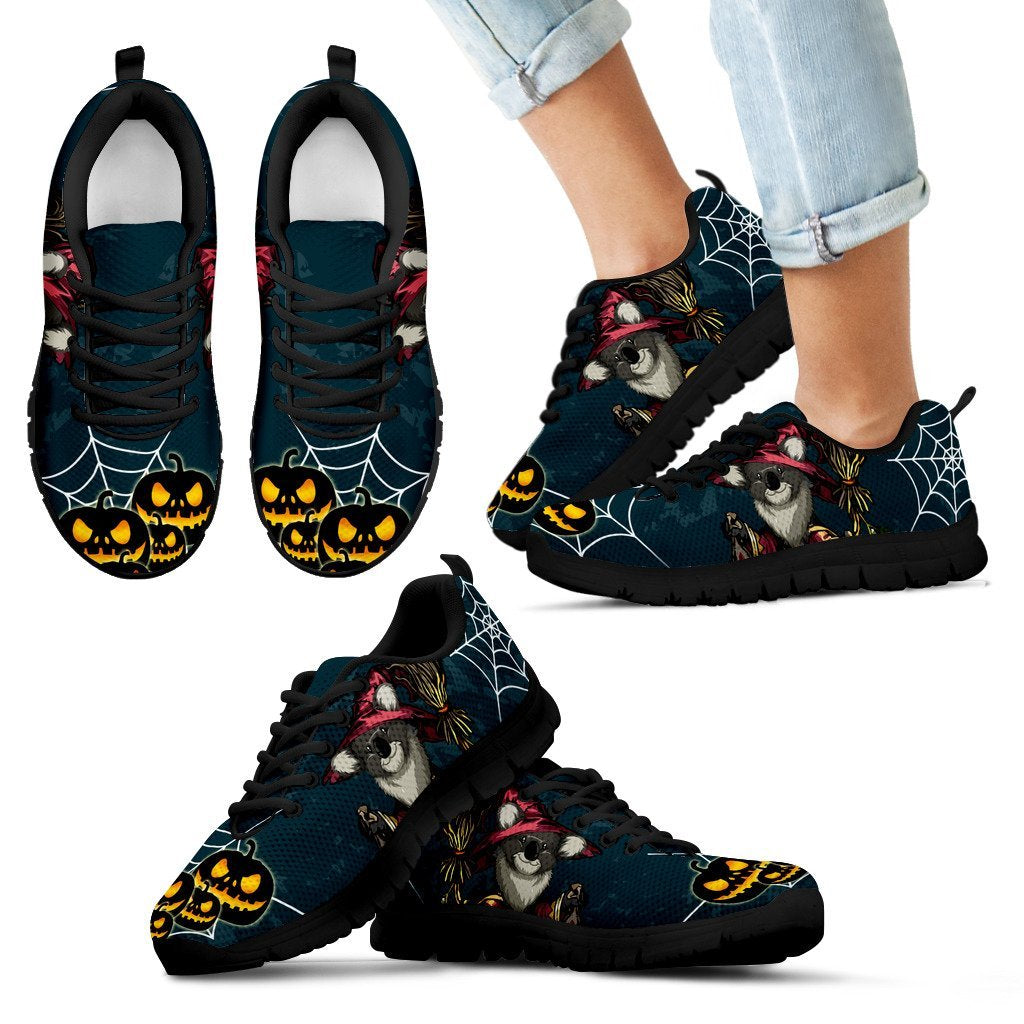 halloween-sneakers-koala-shoes-spiderweb-unisex