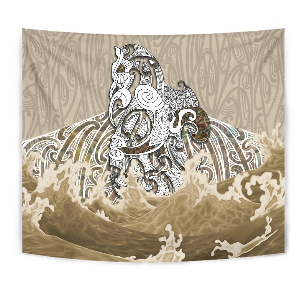 maori-manaia-the-blue-sea-tapestry-golden