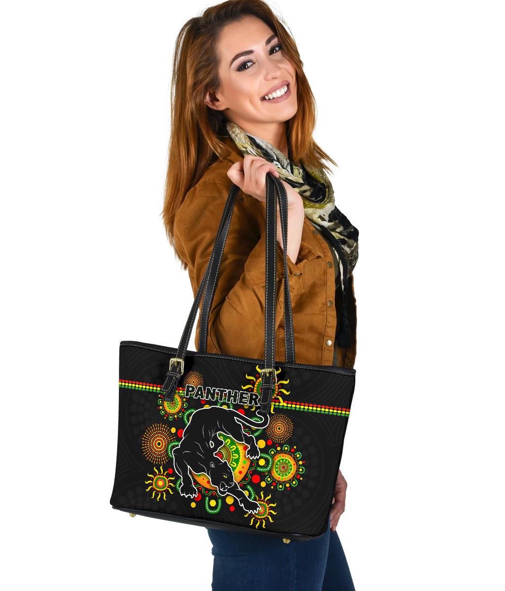 penrith-small-leather-tote-indigenous-panthers-black