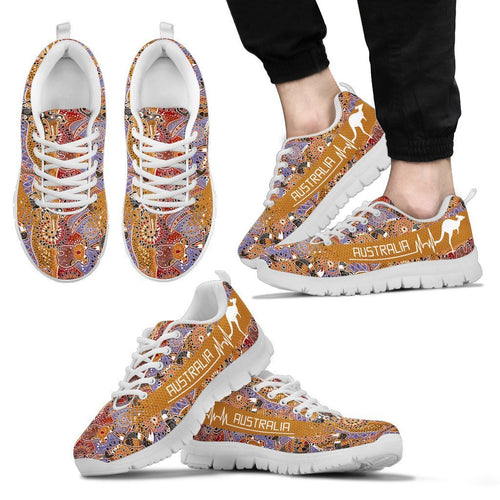 aboriginal-sneakers-kangaroo-heartbeat-koala-kookaburra-patterns