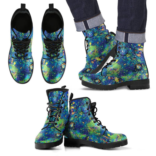 men-leather-boots-opal-gemstone-shoes-colors-art-unisex