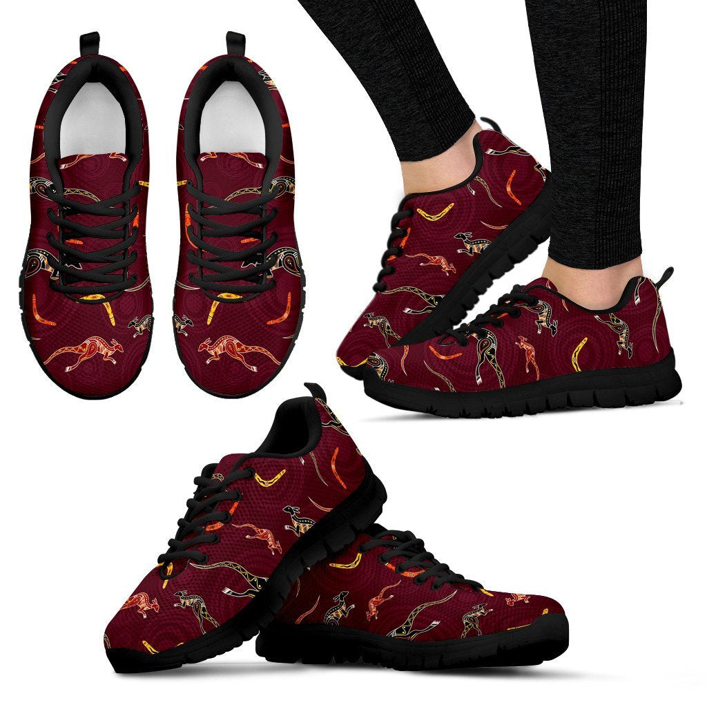 aboriginal-sneakers-kangaroo-patterns-boomerang