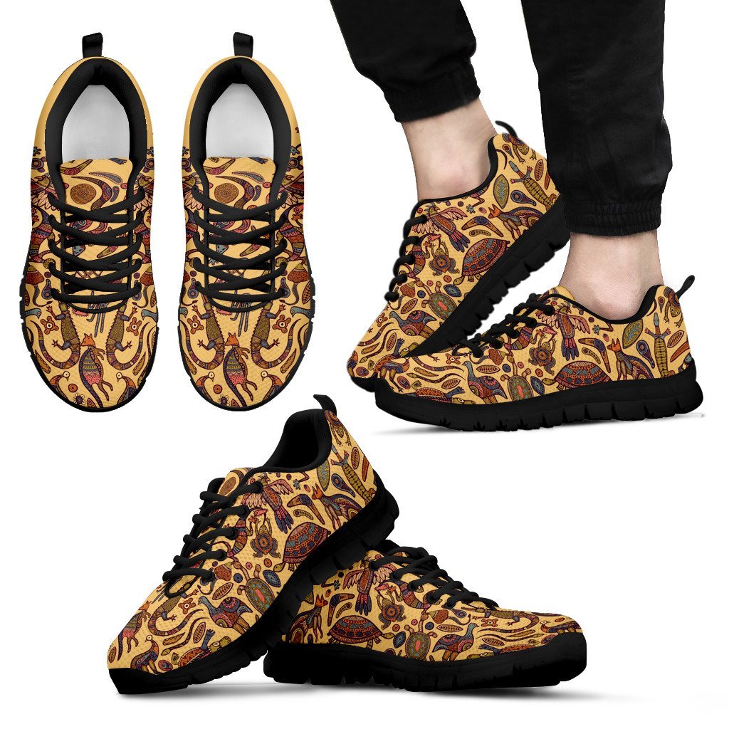 aboriginal-sneakers-koala-kangaroo-patterns-australian-animals